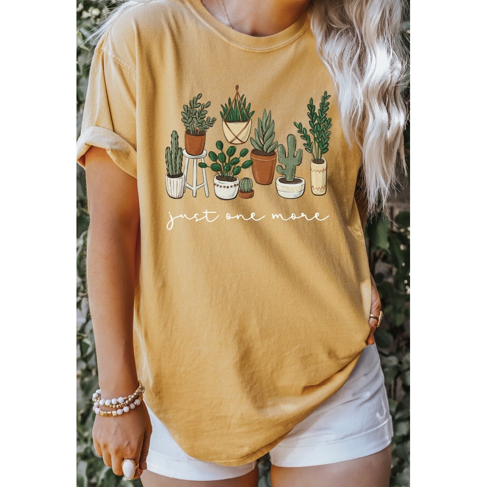 Just One More Plant Shirt Plant Lady Shirt Plant Mom Shirt Gardening Shirt Crazy Plant Lady Anti-Social Plant Mom Indoor Plants.jpg