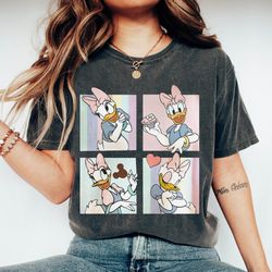 vintage disney daisy shirt, retro daisy duck emostick t-shirt, daisy duck disneyland shirt, magic kingdom, disney family