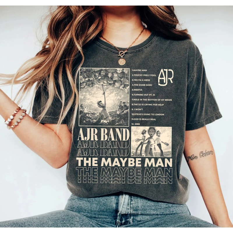 A.J.R The Maybe Man Tour 2024 Shirt, A.J.R Band Fan Shirt, A.J.R Members Chibi, A.J.R Band Merch, Ajr Band, A.J.R Music Band Shirt, Fan Gift.jpg