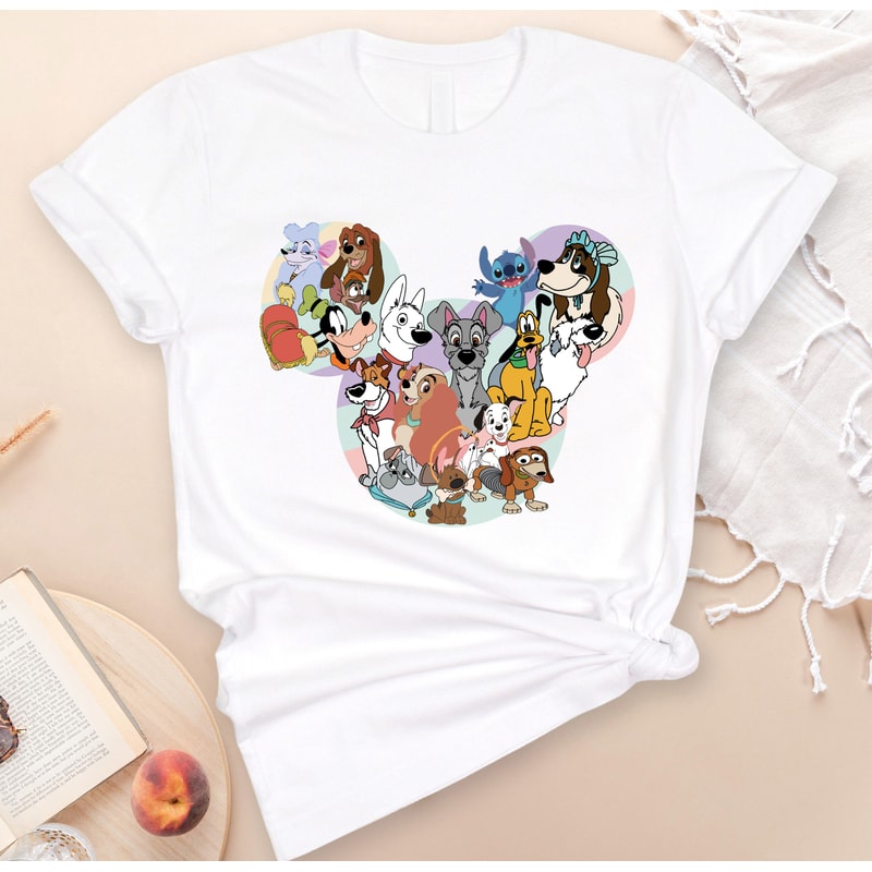 Dogs Shirt, Disneyland Kids Shirt, Disneyworld Dogs Shirt, Stitch Shirt, Goofy Shirt, Disneyland Pluto Shirt.jpg