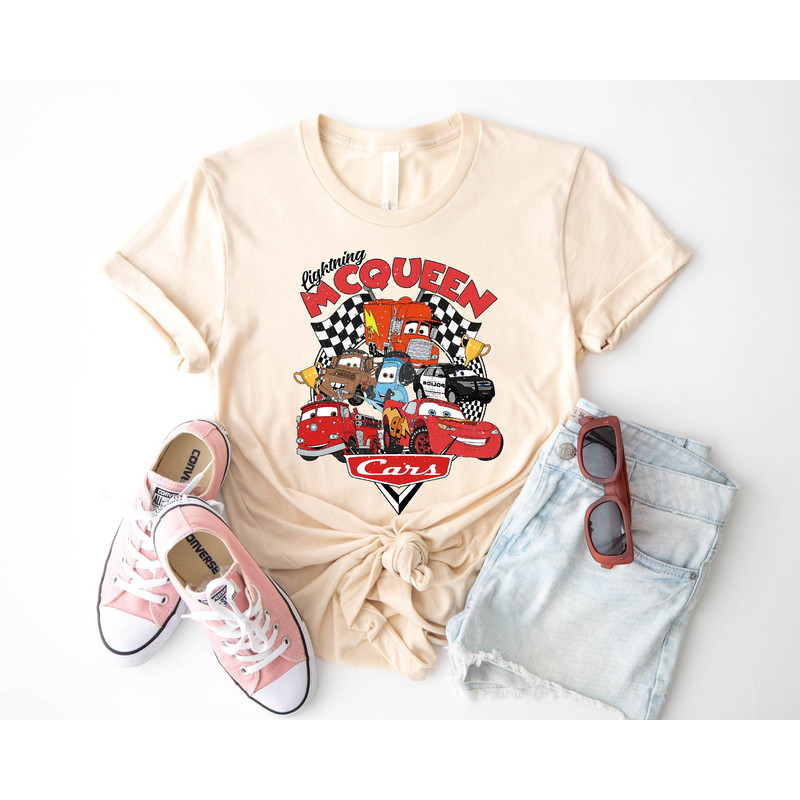 Lightning McQueen Shirt, Disneyland Cars Shirt, Disneyland Kids Cars Shirt, Disney McQueen Cars Shirt, Disney Tour Shirt.jpg