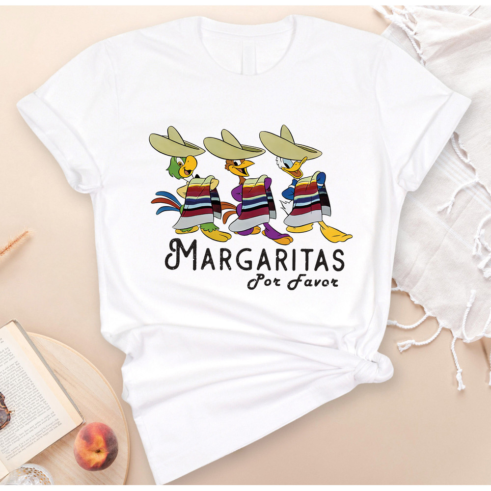 Margaritas Por Favor Shirt, Three Caballeros Shirt, Margarita Shirt, Margarita Party Shirt, Mexican Shirt.jpg