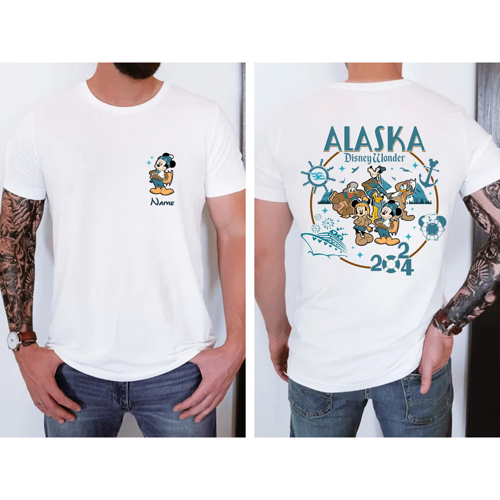 Mickey Alaska Cruise Shirt, Custom Pirate Shirt, Mickey Mouse Cruising Shirt, Pirates Shirt, Disneyland Custom Cruise Trip Tee.jpg