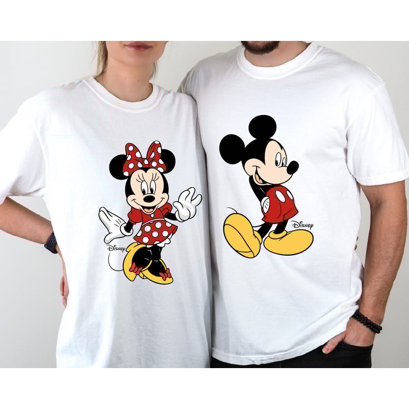 Mickey Minnie Shirt, Mickey Matching Shirt, Couple Mickey Mouse Shirt, Disney Trip Shirt, Matching Mouse Shirt, Disneyland Couple Shirt.jpg