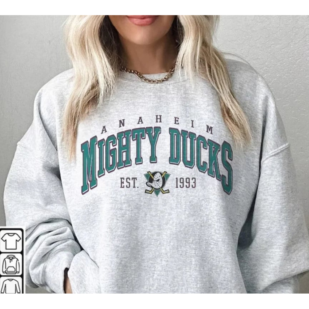 Vintage Anaheim Mighty Ducks Shirt, Merch Vintage 90s Sweatshirt Hockey Retro Unisex Crewneck Gift For Fan College.jpg