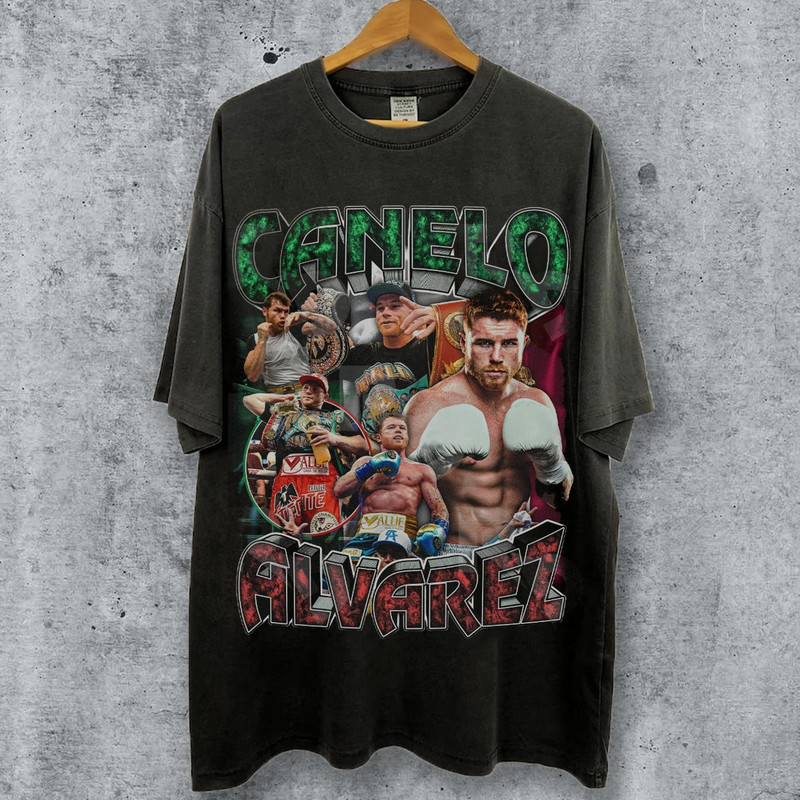 Vintage Bootleg Style Canelo Alvarez Shirt, Canelo Alvarez Boxing T-Shirt, 90s Graphic Tee, Unisex Shirt For Woman And Man.jpg