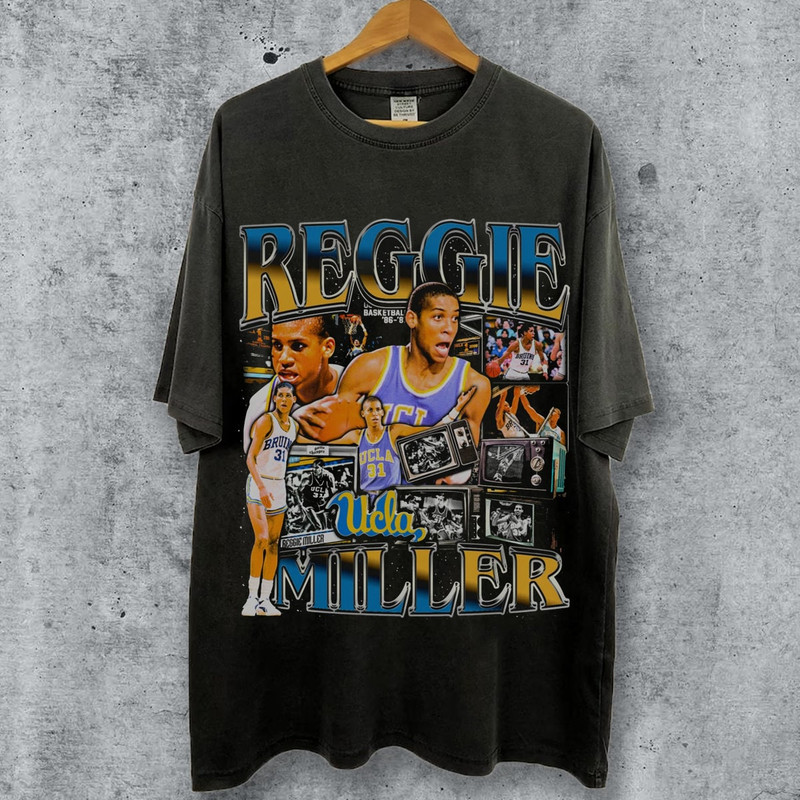 Vintage 90s Graphic Style Reggie Miller T-Shirt - Reggie Miller Graphic Shirt - Retro Basketball Oversized T-Shirt Bootleg Gift.jpg