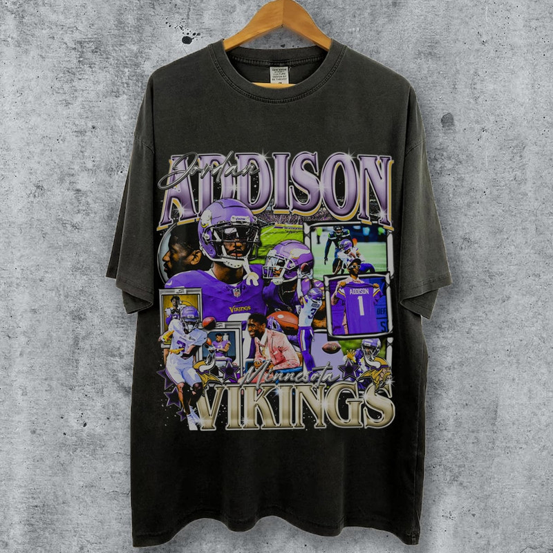 Jordan Addison Vintage 90s Graphic Style T-Shirt, Jordan Addison Shirt, Vintage Oversized Sport Tee, Unisex shirt, Football Bootleg Gift Gif.jpg