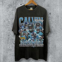 limited calvin ridley 90s vintage bootleg style football t-shirt, calv