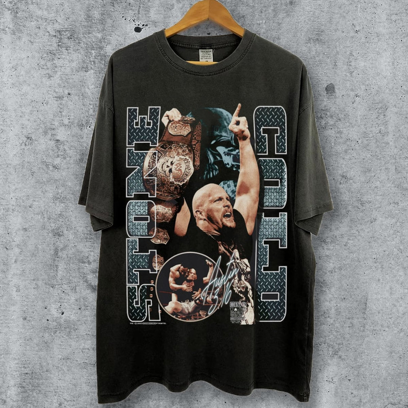 Stone Cold Vintage 90s Graphic Style T-Shirt, Steve Austin Shirt, Vintage Oversized Sport Tee, Unisex shirt, Wrestling Gift , WWF WWE shirt.jpg