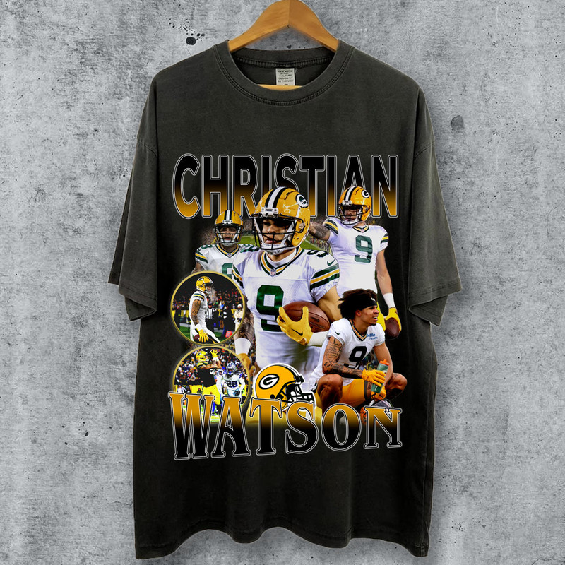 Vintage 90s Graphic Style Christian Watson T-Shirt, Christian Watson Tee, Christian Watson Oversized TShirt, Football T-Shirt, Sport T-Shirt.jpg