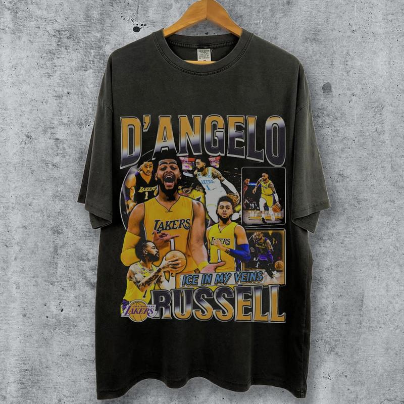 Vintage 90s Graphic Style D'Angelo Russell T-Shirt, D'Angelo Russell Shirt, Vintage Oversized Sport Tee, Retro Basketball Bootleg Gift.jpg