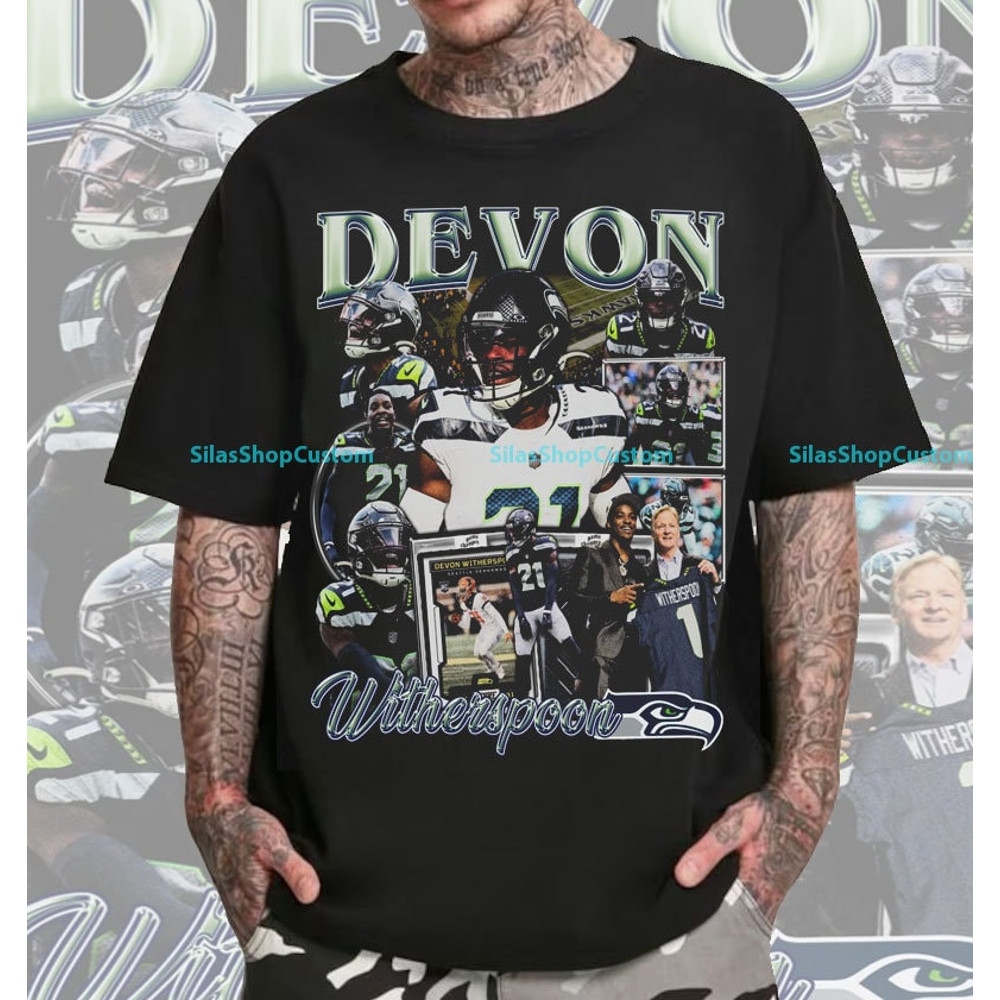 Vintage 90s Graphic Style Devon Witherspoon T-Shirt, Devon Witherspoon Tee, Retro Devon Witherspoon T-Shirt, Football T-Shirt, Sport T-Shirt.jpg
