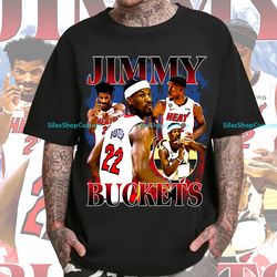 vintage 90s basketball bootleg style t-shirt, jimmy buckets graphic t-shirt, jim