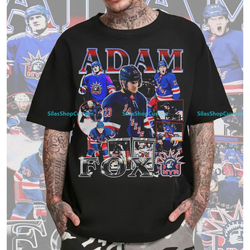 Vintage 90s Graphic Style Adam Fox T-Shirt, Adam Fox Tee, Retro Adam Fox Unisex T-Shirt, Hockey T-Shirt, Sport T-Shirt.jpg