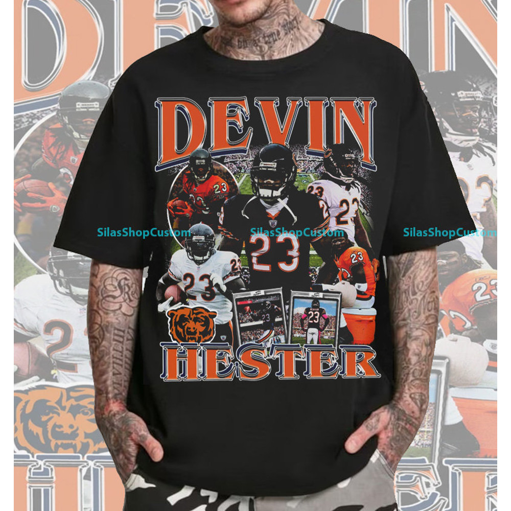 Vintage 90s Graphic Style Devin Hester T-Shirt, Devin Hester Tee, Retro Devin Hester Oversized T-Shirt, Football T-Shirt, Sport T-Shirt.jpg