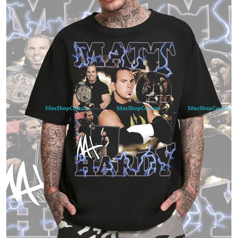 Vintage 90s Graphic Style Matt Hardy T-Shirt, Matt Hardy Shirt, Vintage Matt Hardy Boxer Tee, Boxer T-Shirt, Sport T-Shirt.jpg