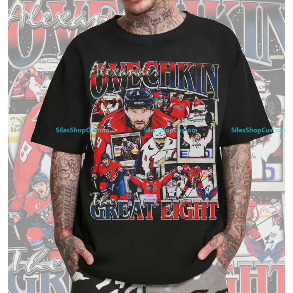 Vintage 90s Graphic Style Alexander Ovechkin T-Shirt, Alexander Ovechkin Shirt, Retro Alexander Ovechkin Bootleg TShirt, Oversized Sport Tee.jpg