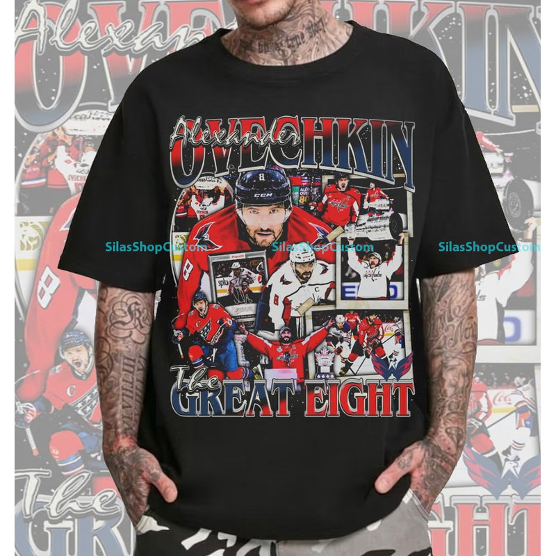 Vintage 90s Graphic Style Alexander Ovechkin T-Shirt, Alexander Ovechkin Shirt, Retro Alexander Ovechkin Bootleg TShirt, Oversized Sport Tee.jpg