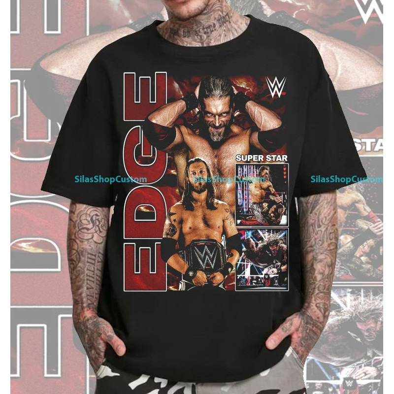 Vintage 90s Graphic Style Edge T-Shirt, Edge Tee, Edge T-Shirt, Edge Boxer T-Shirt, Football T-Shirt, Sport T-Shirt.jpg