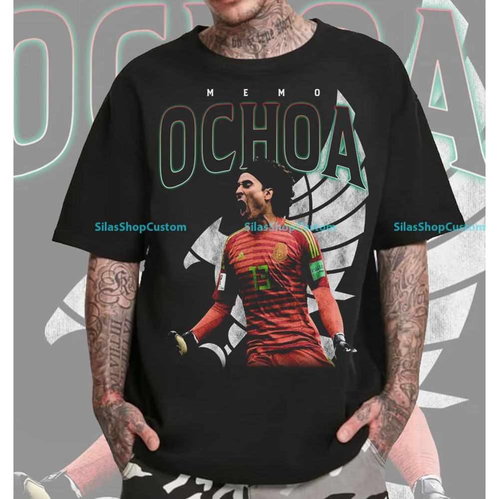 Vintage 90s Graphic Style Guillermo Ochoa T-Shirt, Guillermo Ochoa Tee, Guillermo Ochoa T-Shirt, Soccer T-Shirt, Sport Tee.jpg