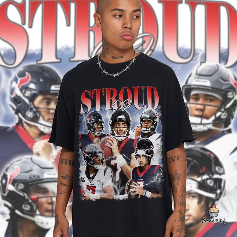Vintage 90s Graphic Style CJ Stroud T-Shirt, CJ Stroud Vintage Shirt, American Football Gift For Women and Man Unisex T-Shirt.jpg
