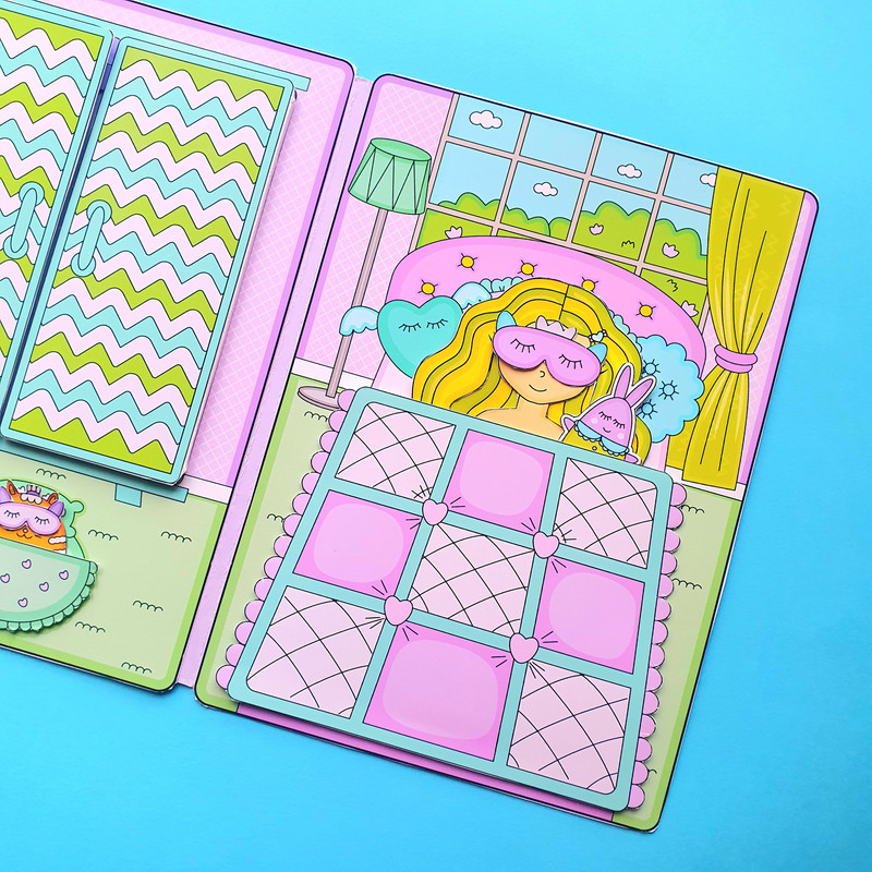 Dollhouse paper doll