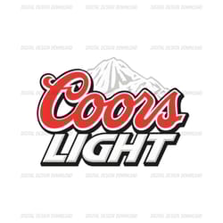 coors light mountain logo vector coors light logo coors light beer png