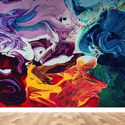 acrylic paintings print, oil painting print, modern abstract wall painting, abstract wall art, colorful abstract wall pa