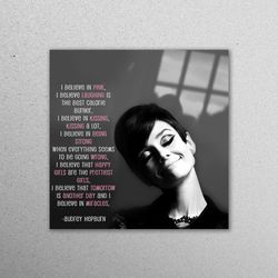 mural art, wall art, glass art, motivational tempered glass, audrey glass printing, woman glass art, famous glass wall a