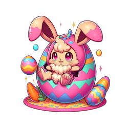 eevee easter egg digital png file