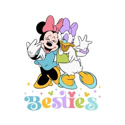 minnie mouse and daisy duck best friends svg