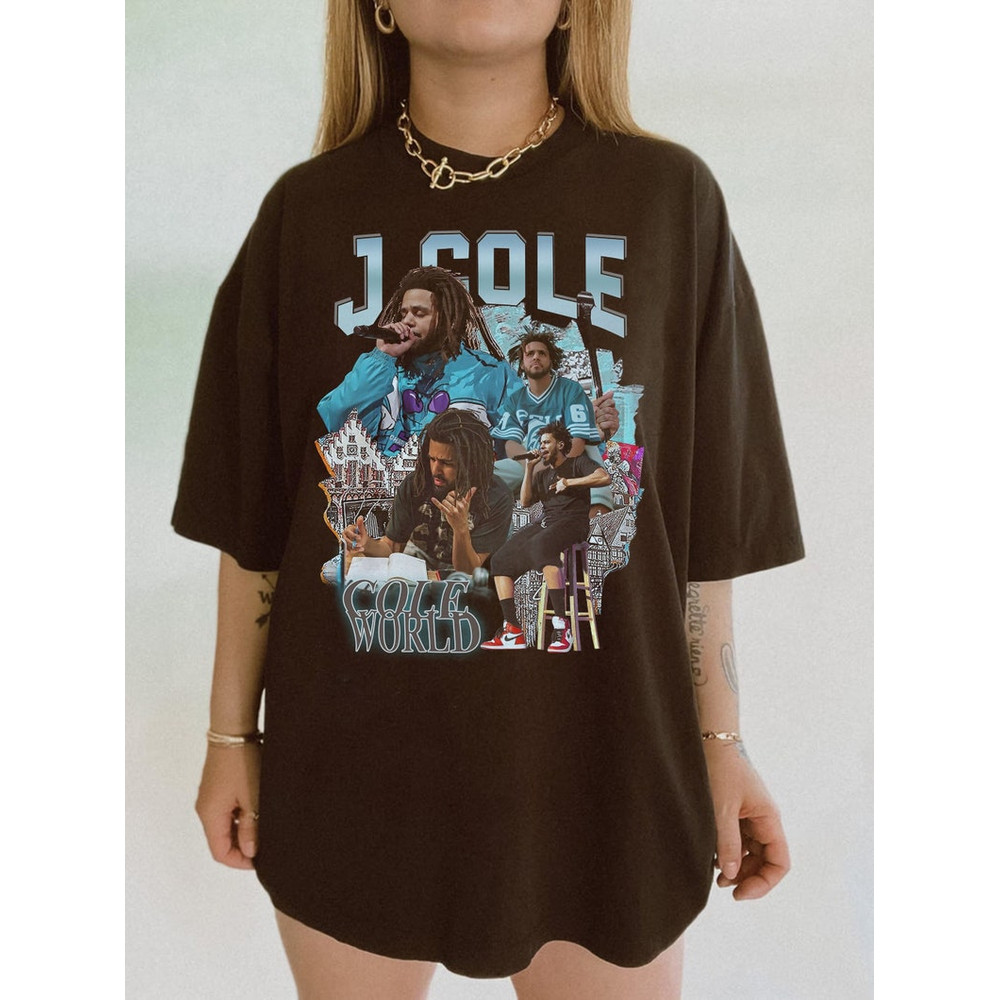 Limited J Cole 90s Vintage Bootleg Style Rap T-Shirt, J Cole Rapper T-Shirt, J. Cole Classic Retro Tee For Woman and Man Unisex T-Shirt2.jpg