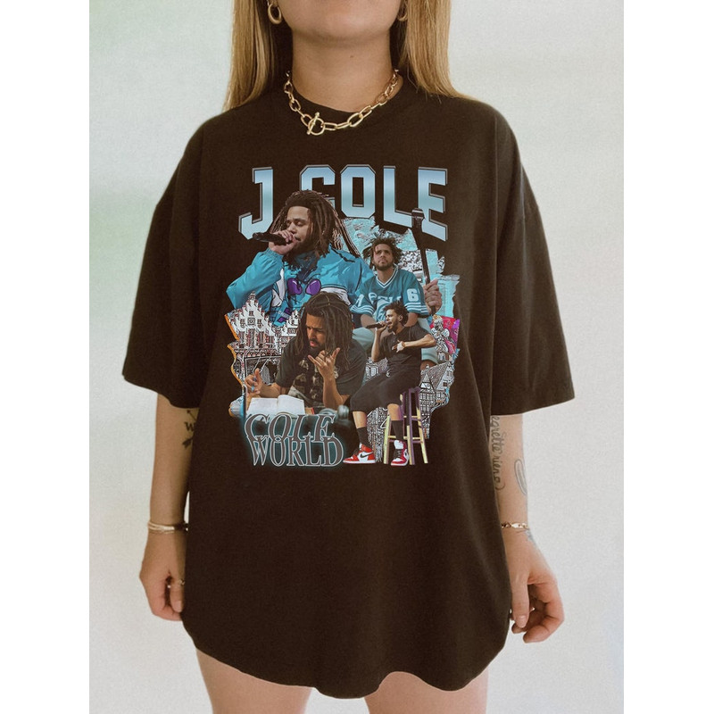 Limited J Cole 90s Vintage Bootleg Style Rap T-Shirt, J Cole Rapper T-Shirt, J. Cole Classic Retro Tee For Woman and Man Unisex T-Shirt2.jpg