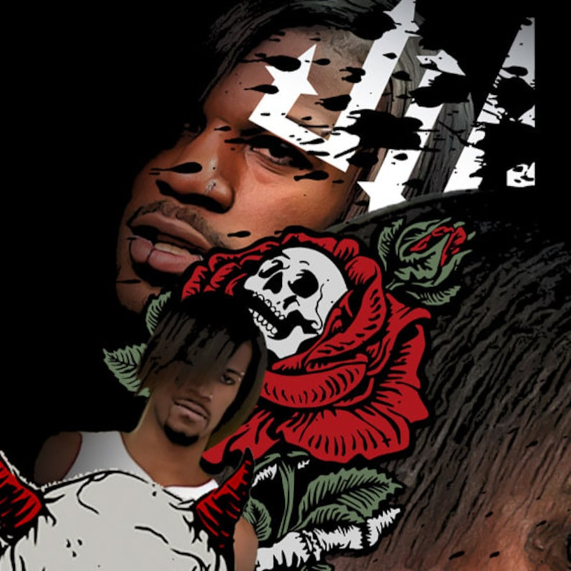 Jimmy Butler Emo Long Hair Himmy Funny Skull And Roses Custom Graphic T-Shirt4.jpg