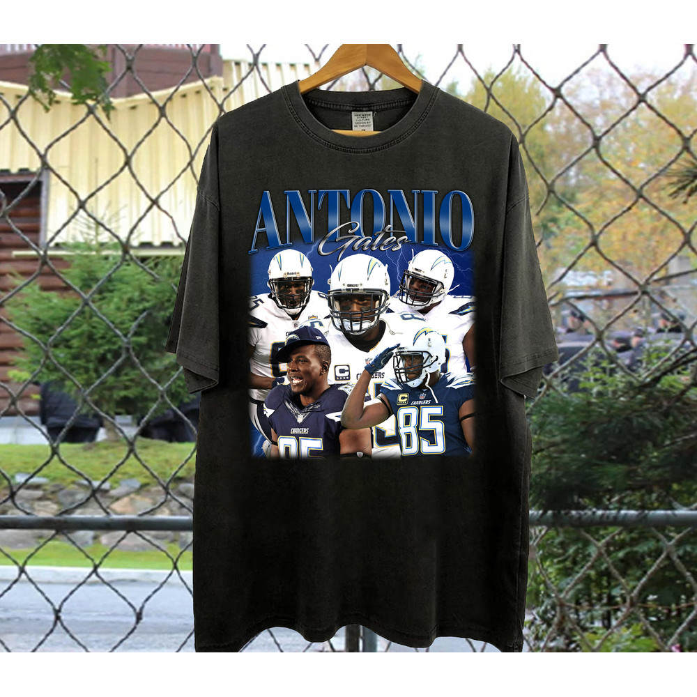Antonio Gates T-Shirt, Antonio Gates Shirt, Antonio Gates Tees, Comfort Color Shirt, Trendy Shirt, Retro Shirt, Style T-Shirt, Gifts For Men 1.jpg