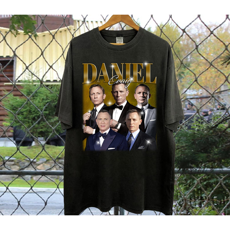Daniel Craig T-Shirt, Daniel Craig Shirt, Daniel Craig Tees, Retro T-Shirt, Vintage Shirt, Hip hop Graphic, Trendy Shirt.jpg