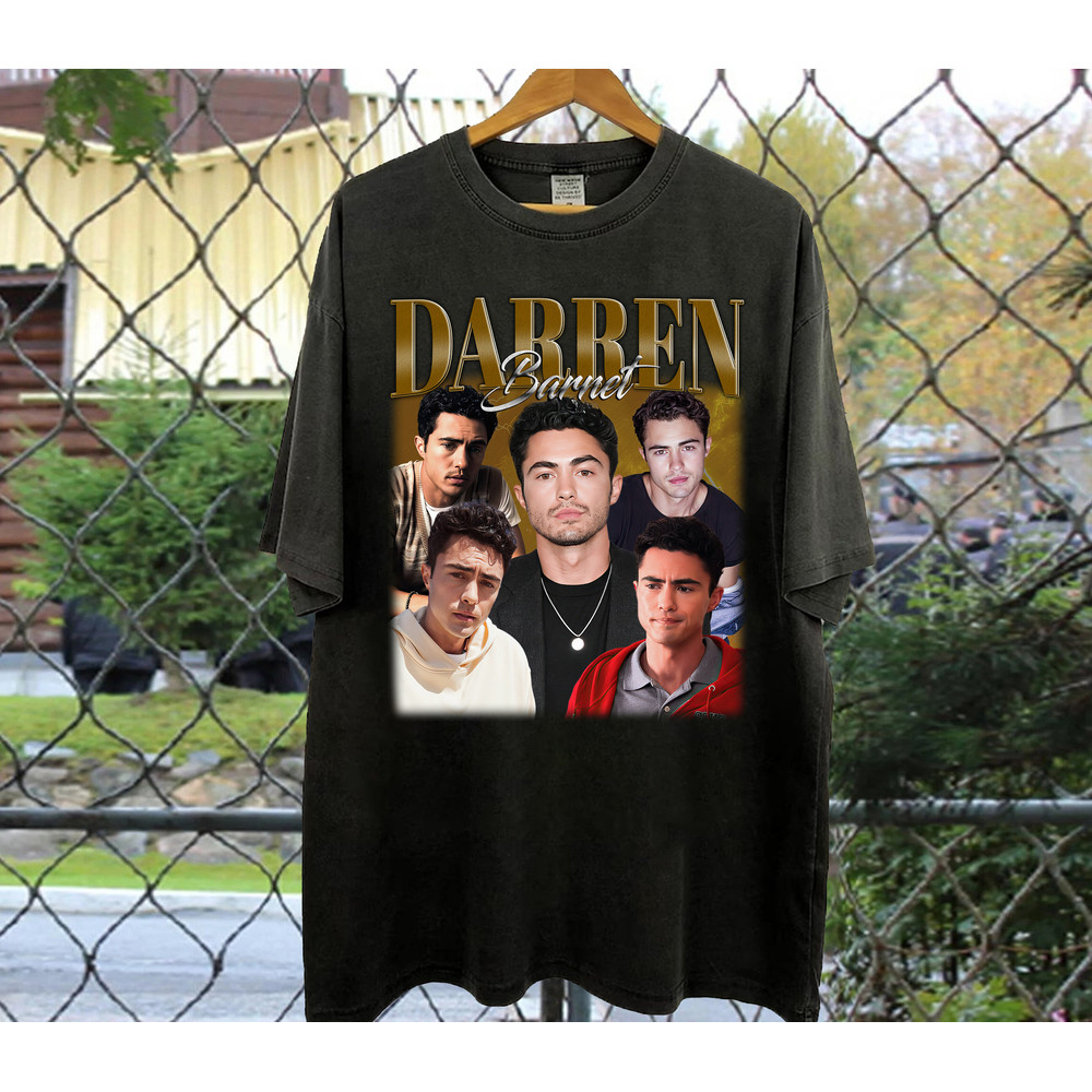 Darren Barnet T-Shirt, Darren Barnet Shirt, Darren Barnet Tees, Retro T-Shirt, Vintage Shirt, Hip hop Graphic, Trendy Shirt.jpg