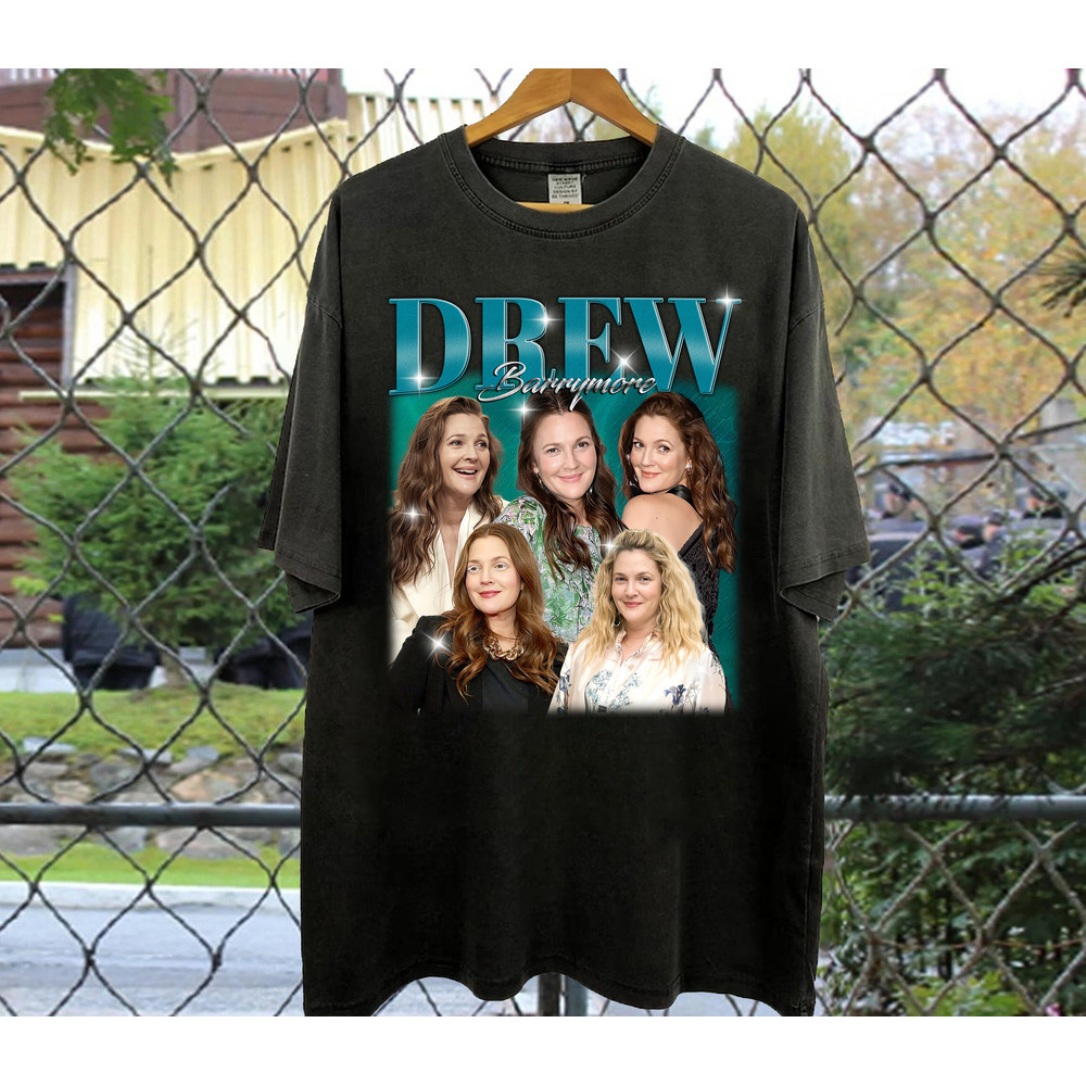 Drew Barrymore T-Shirt, Drew Barrymore Shirt, Drew Barrymore Tees, Retro T-Shirt, Vintage Shirt, Hip hop Graphic, Trendy Shirt.jpg