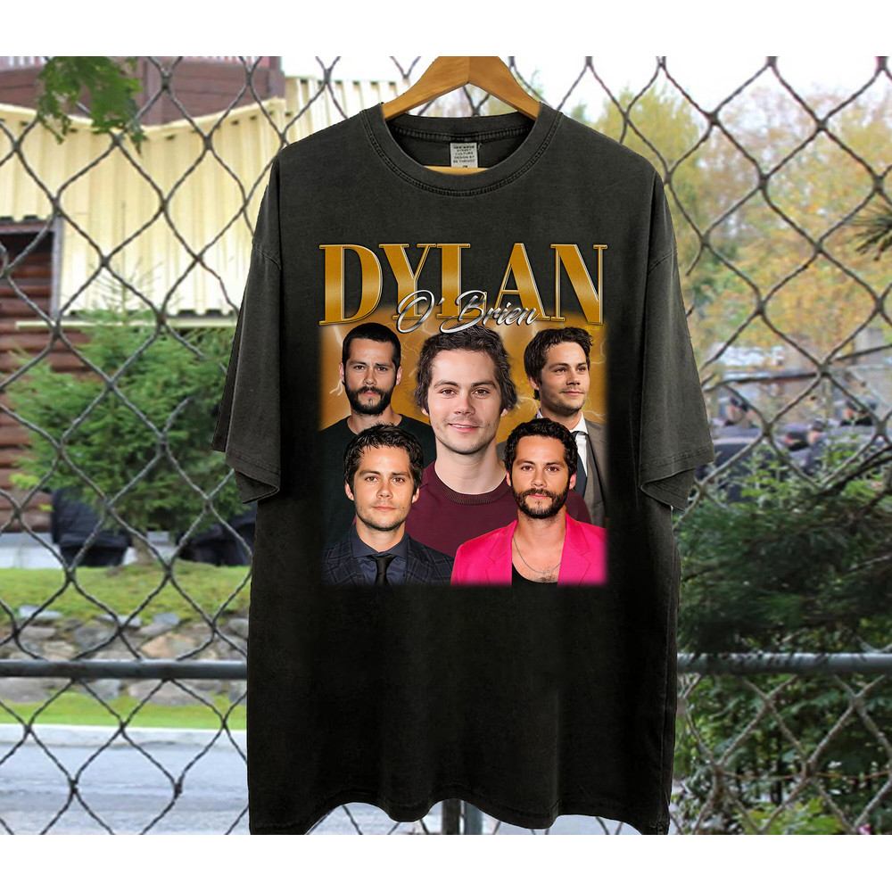 Dylan O'Brien T-Shirt, Dylan O'Brien Shirt, Dylan O'Brien Tees, Retro T-Shirt, Vintage Shirt, Hip hop Graphic, Trendy Shirt.jpg