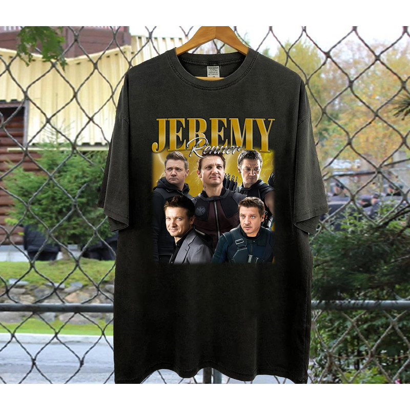 Jeremy Renner T-Shirt, Jeremy Renner Shirt, Comfort Color Shirt, Trendy Shirt, Retro Shirt, Style T-Shirt, Gifts For Men.jpg