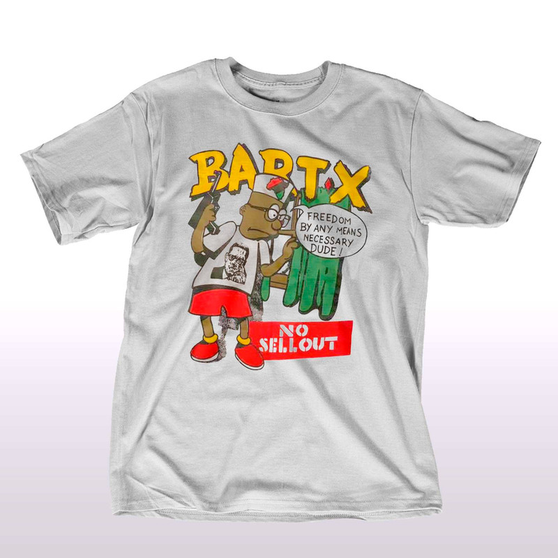 1980 Malcolm X Bart Simpson T Shirt.jpg