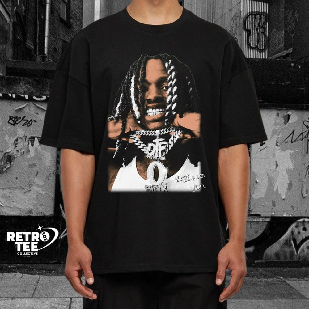 VonT-Shirt Fan Art Drawing Vintage Graphic T-Shirt, Vintage Inspired Hip hop Rap Shirt, Vintage Tee, Mertch1.jpg