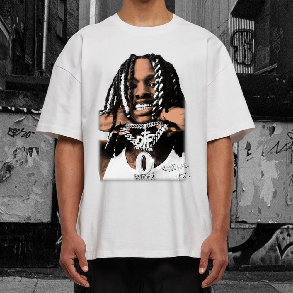 VonT-Shirt Fan Art Drawing Vintage Graphic T-Shirt, Vintage Inspired Hip hop Rap Shirt, Vintage Tee, Mertch2.jpg