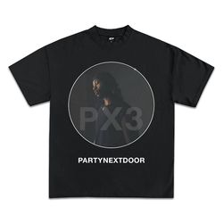 partynextdoor px3 t-shirt | partymobile graphic rap tee concert merch hip hop | drake bryson tiller tory lanez young