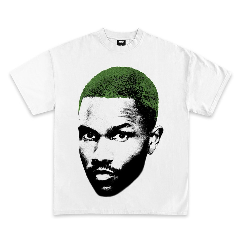Frank Ocean Jumbo Green Graphic T-Shirt  Rare Rap Hip Hop Odd Future Concert Merch Tee1.jpg
