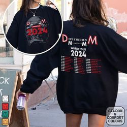 depeche mode world tour 2024 shirt, depeche mode memento mori world 2024 tour t-shirt