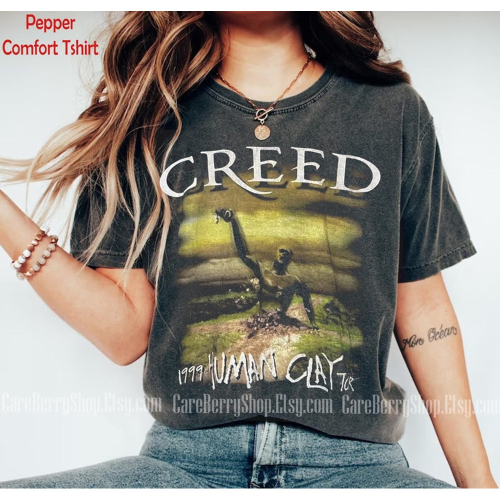 Vintage Creed band Human Clay 1999 Tour tshirt Creed Band Fan Shirt, unisex vintage, 90s, graphic tee, graphic t-shirt1.jpg