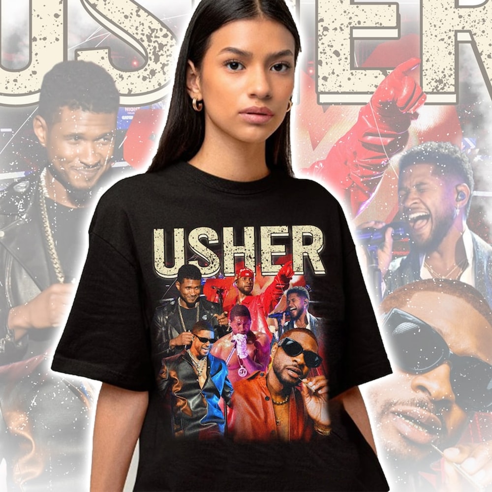 Rapper Usher Shirt, Vintage Usher 90s Shirt, Retro Usher Graphic Tee For Fan, Vintage Usher Rap Hip Hop Y2k Shirt, Usher Fan Unisex Tee1.jpg
