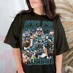 Jason Kelce Vintage Shirt, Kelce Sweatshirt, American Football Shirt, Football Vintage Shirt, Sport Gift, Football Fan T